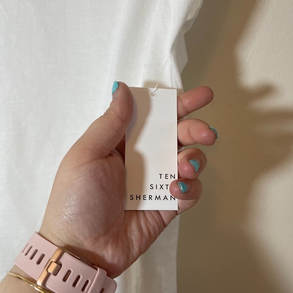 NWT Ten sixy Sherman shoulder pad tank top - Picture 3 of 7